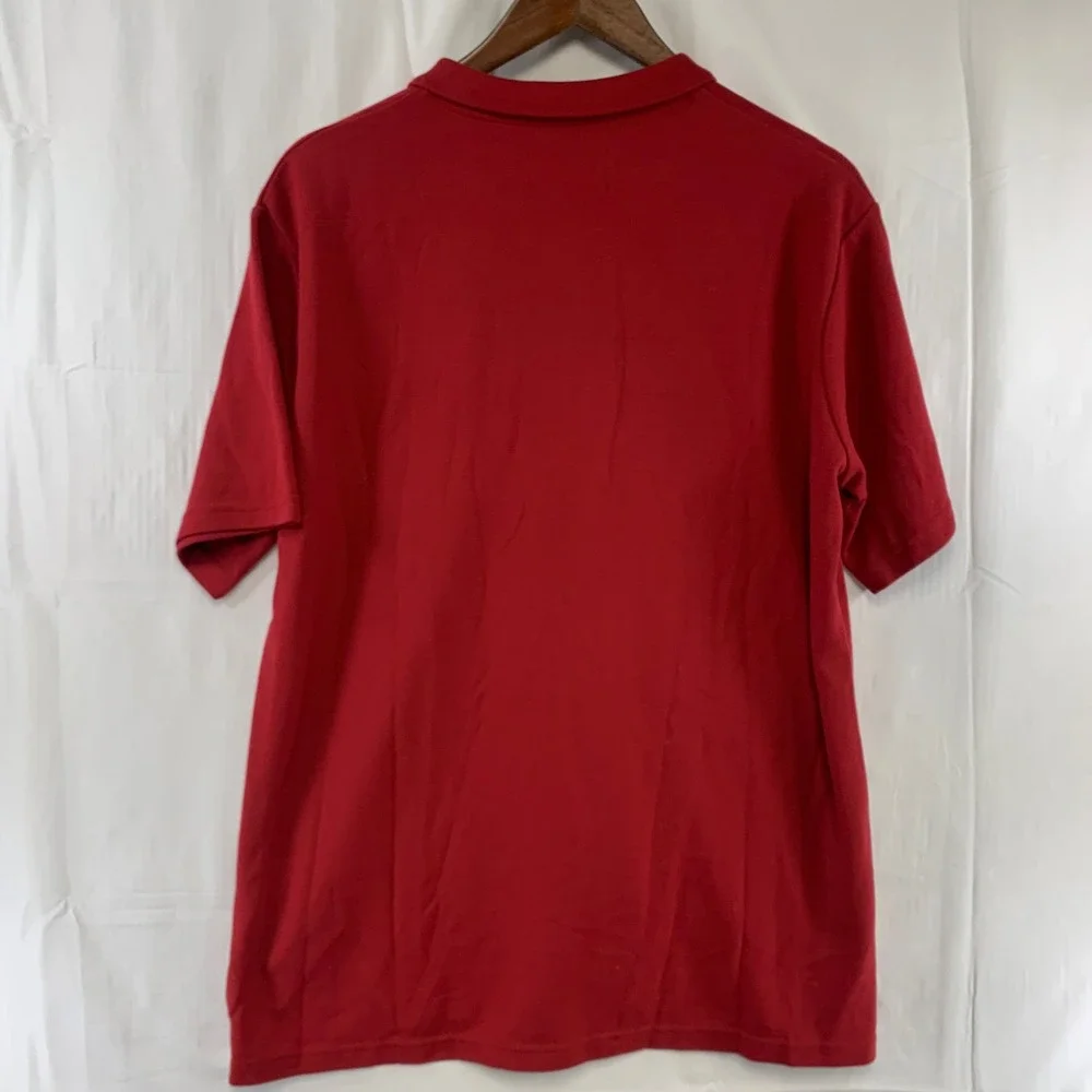 Jordan Polo Shirt Mens Medium Red Oklahoma Sooners OU‎ Jumpman CN9869-698